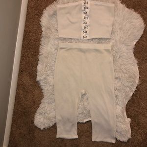 Cute Jade crop top two piece set !!!